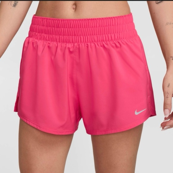 Nike Pink Athletic Shorts Lightweight Running Design - Picture 1 of 11